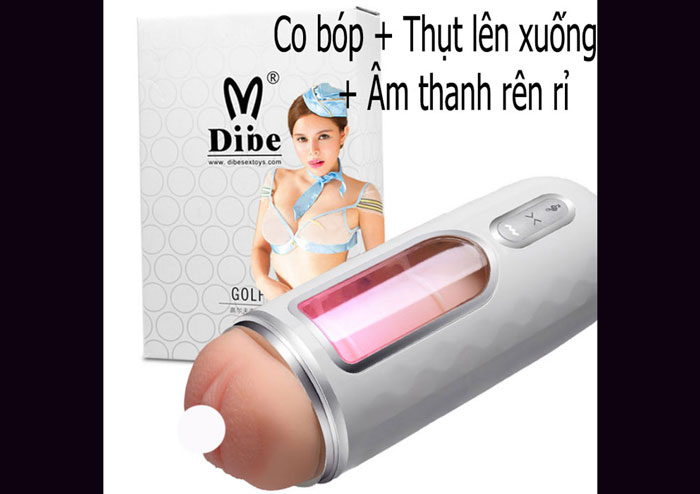 Âm đạo giả tự động cao cấp đa chức năng rung co bóp thụt Âm đạo giả tự động cao cấp đa chức năng rung co bóp thụt