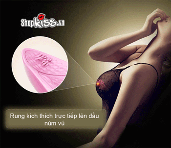 Áo lót mát xa Breast I-Smart silicon cao cấp rung đa chế độ an toàn