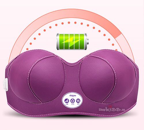 Áo ngực mát xa sưởi ấm nâng ngực kích thích phát triển vòng 1 tiện lợi