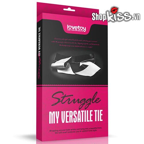 băng vải lụa đa năng Struggle My Tie LoveToy cao cấp kích thích