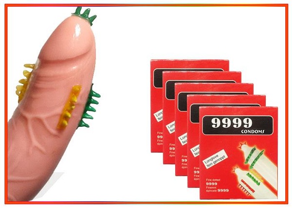 Bao cao su 9999 gai silicon kích thích, kéo dài thời gian quyến rũ