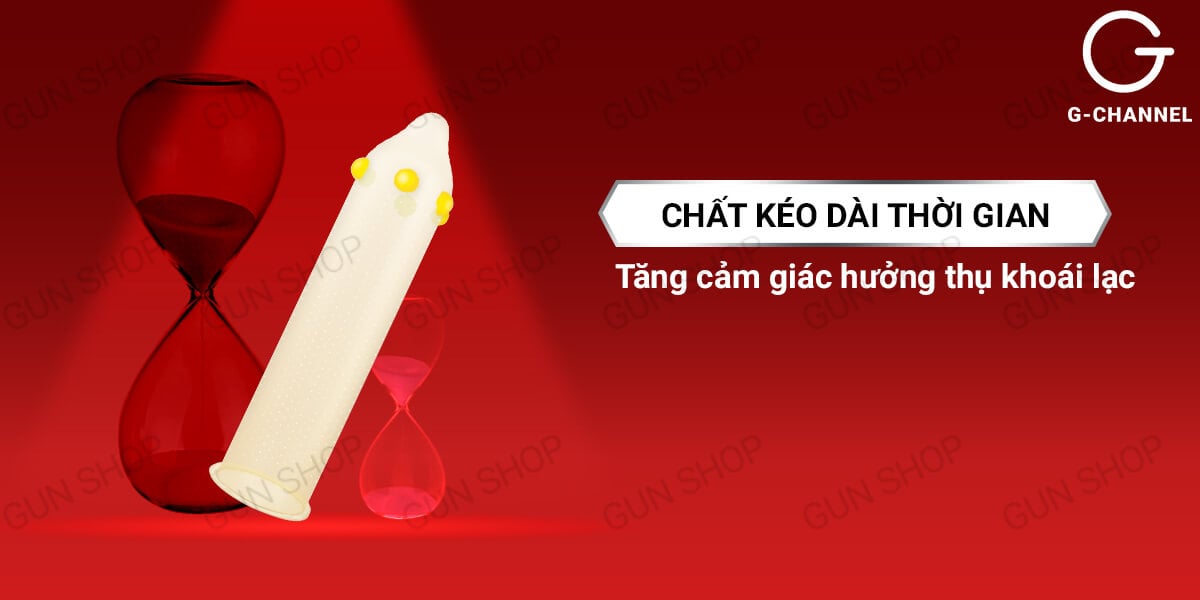 Bao cao su X-men siêu mỏng có bi gai tăng khoái cảm Bao cao su X-men siêu mỏng có bi gai tăng khoái cảm