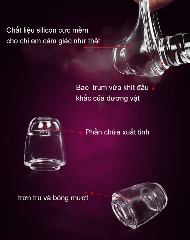Bao cao su đôn dên nhỏ tăng kích thước quy đầu nam, kéo dài quan hệ