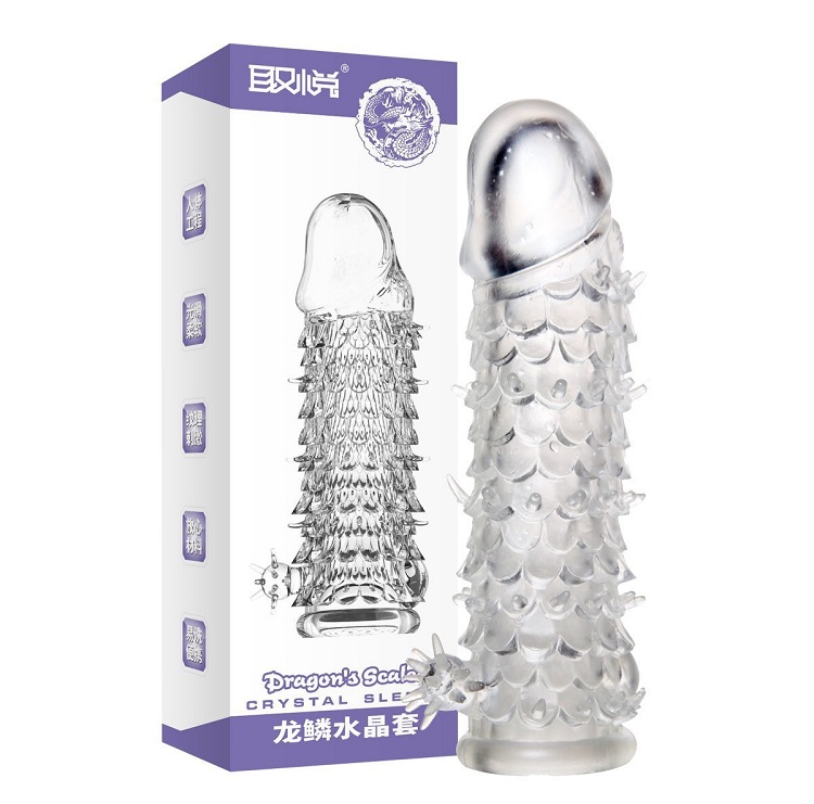 Bao cao su dozen đầu rồng silicon mềm kích thích cực mạnh kéo dài