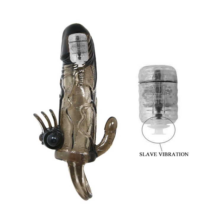 Bao cao su dozen Baile có rung dây đeo 2 đầu tăng khoái cảm cực đỉnh