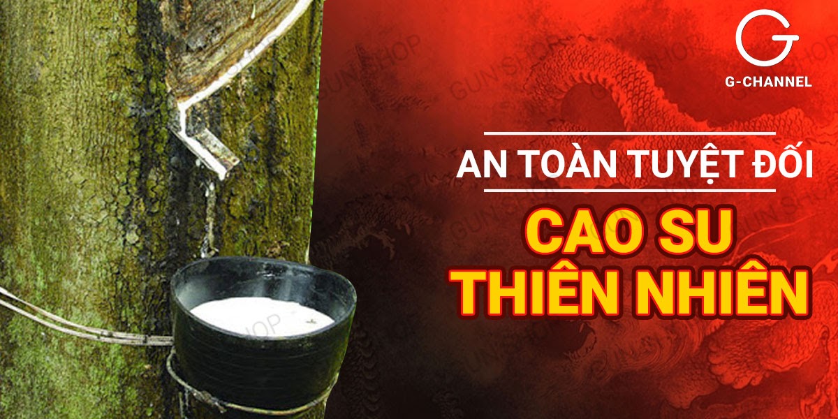 Bao cao su Dragon gân gai bi lớn kích thích mạnh mẽ hộp 3 cái