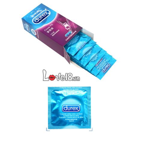 Bao Cao Su Durex Size Nhỏ Ôm Khít Chống Tuột An Toàn