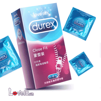 Bao Cao Su Durex Size Nhỏ Ôm Khít Chống Tuột An Toàn