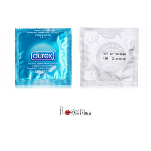 Bao cao su Durex siêu mềm nhiều gel bôi trơn an toàn phù hợp