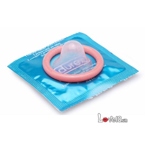 Bao cao su Durex siêu mềm nhiều gel bôi trơn an toàn phù hợp