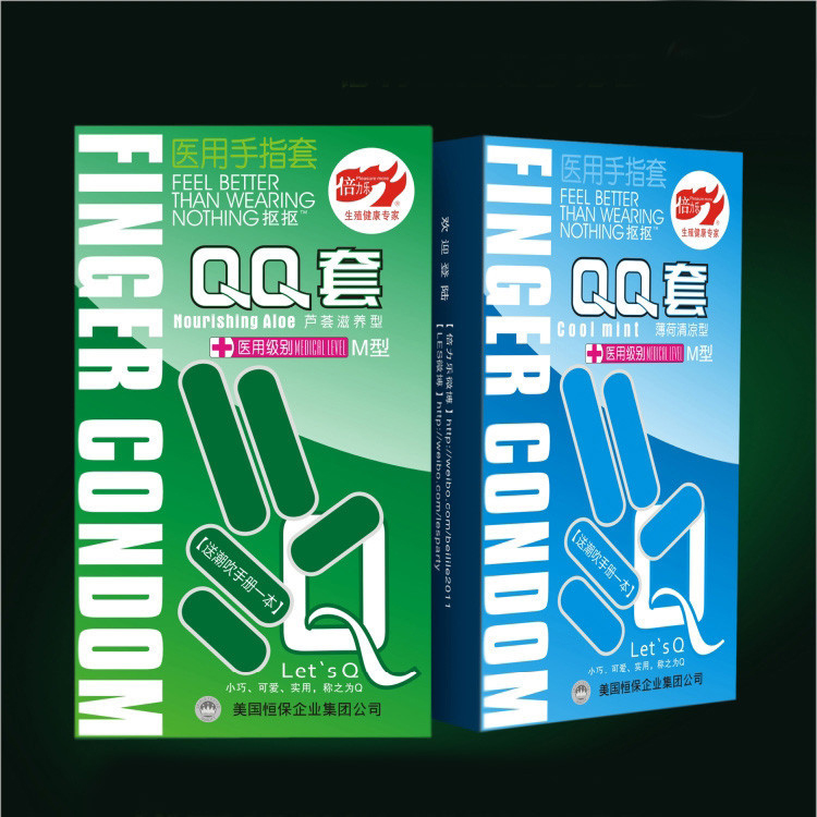 Bao cao su ngón tay an toàn cảm xúc, thăng hoa, chống viêm