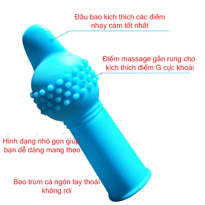 Bao cao su ngón tay gai silicon kích thích cực mạnh phấn khích Bao cao su ngón tay gai silicon kích thích cực mạnh phấn khích