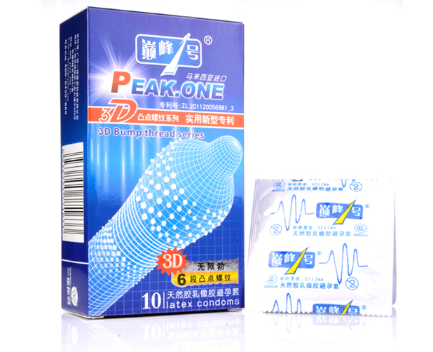 Bao cao su siêu gai 3D siêu mềm kích thích mạnh mẽ cho cặp đôi