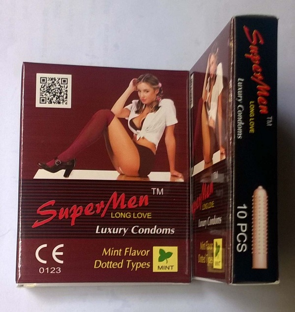 Bao cao su Supermen kéo dài cuộc yêu, tăng khoái cảm, an toàn Bao cao su Supermen kéo dài cuộc yêu, tăng khoái cảm, an toàn