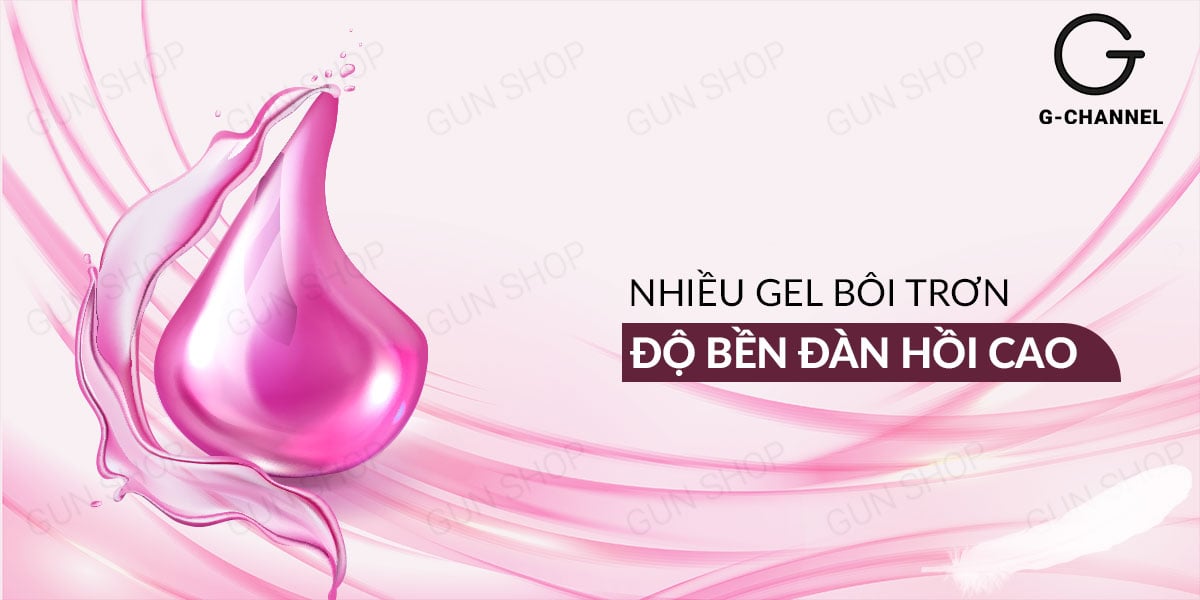 Bao cao su OLO 0.01 Zero Hồng siêu mỏng có hạt gel bôi trơn hộp 10 cái Bao cao su OLO 0.01 Zero Hồng siêu mỏng có hạt gel bôi trơn hộp 10 cái