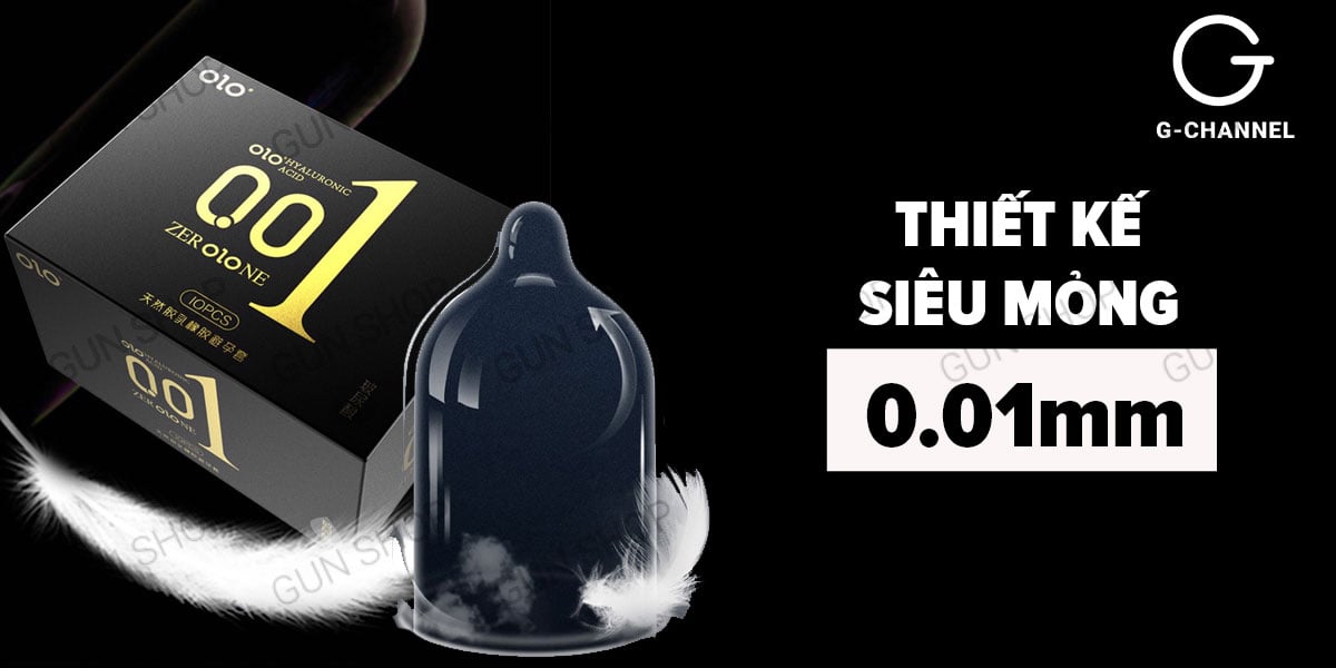 Bán Bao cao su OLO 0.01 Đen - Siêu mỏng hương vani - Hộp 10 cái tốt nhất  Bán Bao cao su OLO 0.01 Đen - Siêu mỏng hương vani - Hộp 10 cái tốt nhất