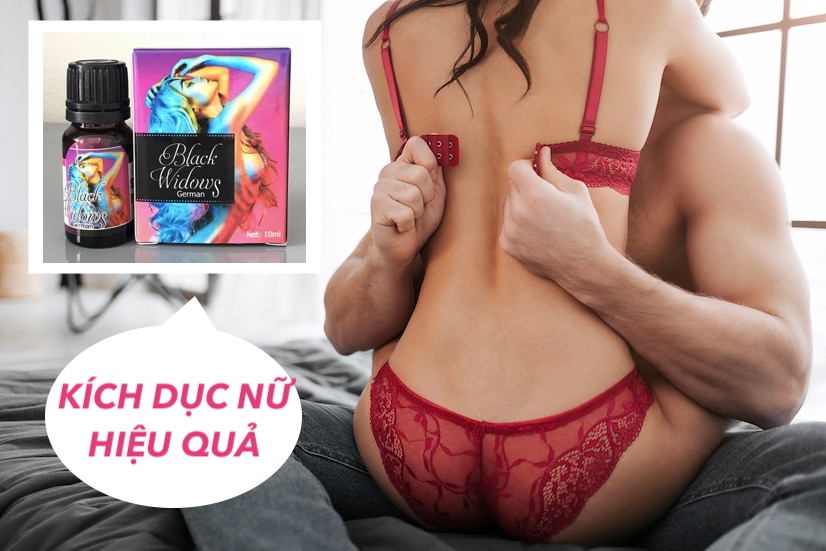 Thuốc kích dục nữ Black Widow Đức nước không mùi mạnh hiệu quả giá tốt