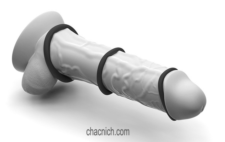 Bộ 3 vòng đeo cậu nhỏ Loop Black silicone cao cấp chống xuất tinh sớm Bộ 3 vòng đeo cậu nhỏ Loop Black silicone cao cấp chống xuất tinh sớm