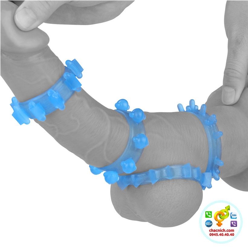 Bộ 4 vòng cockring Lovetoy Lumino Play phát sáng siêu hot Bộ 4 vòng cockring Lovetoy Lumino Play phát sáng siêu hot