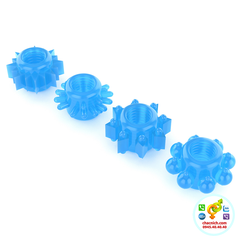 Bộ 4 vòng cockring Lovetoy Lumino Play phát sáng siêu hot Bộ 4 vòng cockring Lovetoy Lumino Play phát sáng siêu hot