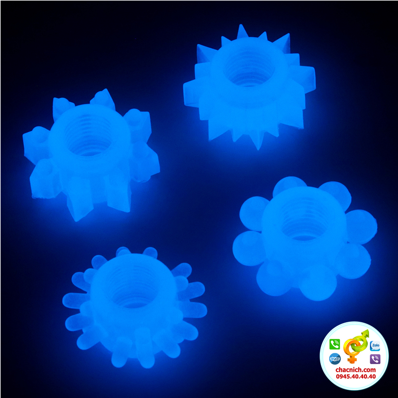 Bộ 4 vòng cockring Lovetoy Lumino Play phát sáng siêu hot Bộ 4 vòng cockring Lovetoy Lumino Play phát sáng siêu hot
