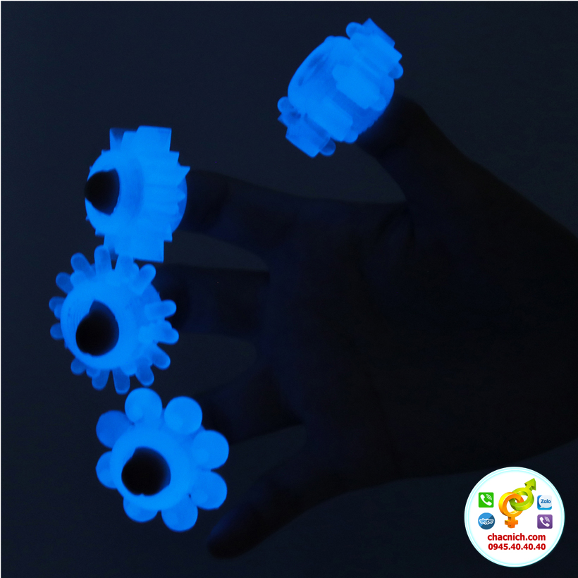 Bộ 4 vòng cockring Lovetoy Lumino Play phát sáng siêu hot Bộ 4 vòng cockring Lovetoy Lumino Play phát sáng siêu hot