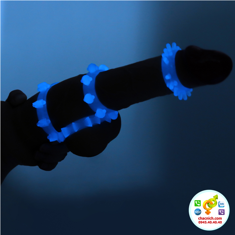 Bộ 4 vòng cockring Lovetoy Lumino Play phát sáng siêu hot Bộ 4 vòng cockring Lovetoy Lumino Play phát sáng siêu hot