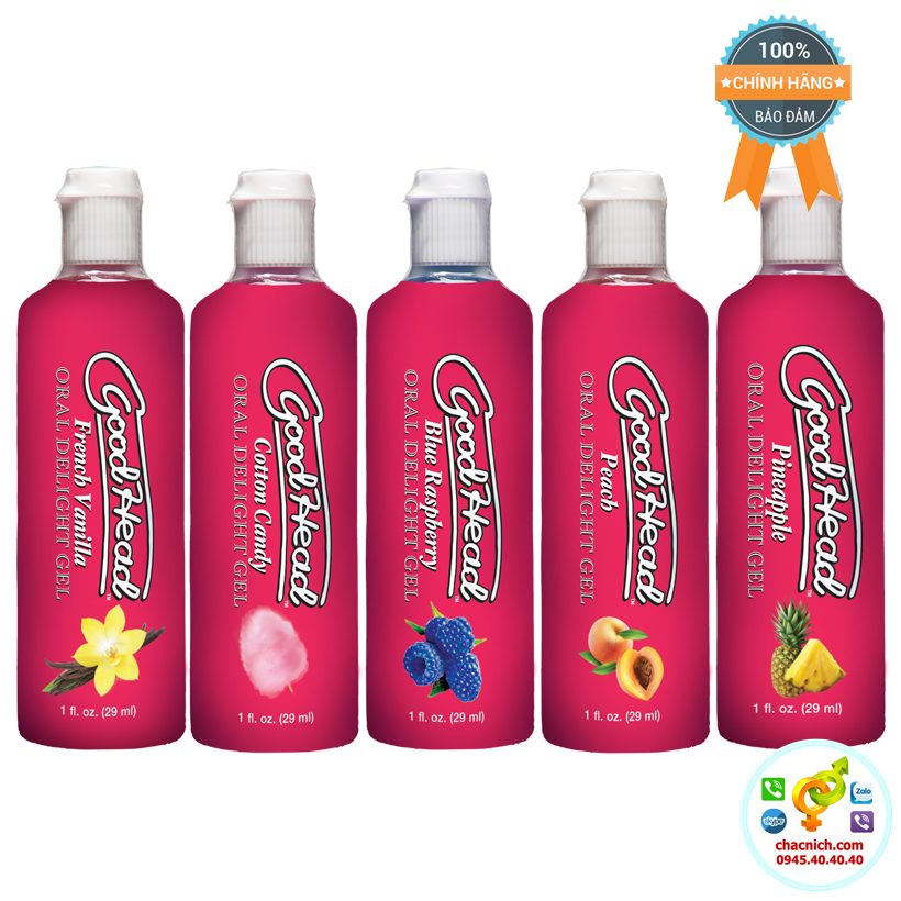 Bộ 5 gel Oral sex thơm ngon mới lạ GoodHead Mỹ tăng khoái cảm Bộ 5 gel Oral sex thơm ngon mới lạ GoodHead Mỹ tăng khoái cảm