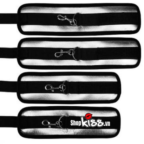 Bộ còng tay chân Lovetoy Struggle BDSM cao cấp Kích thích mãnh liệt
