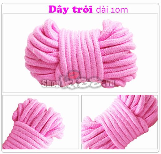 Bộ đồ chơi bạo dâm 7 món màu hồng kích thích đam mê sành điệu