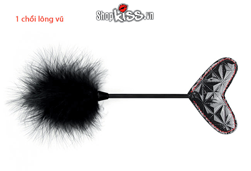 Bộ đồ chơi BDSM 10 món da PU sang trọng kích thích đam mê
