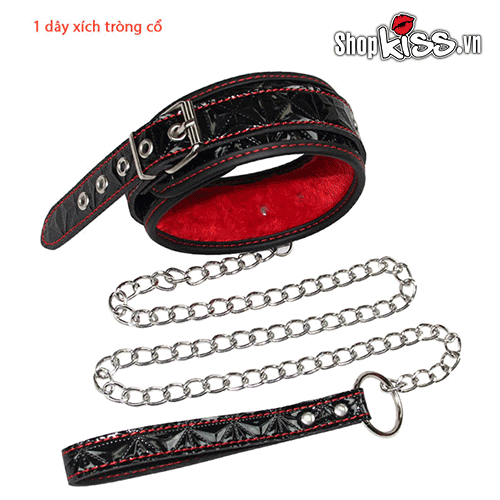 Bộ đồ chơi BDSM 10 món da PU sang trọng kích thích đam mê