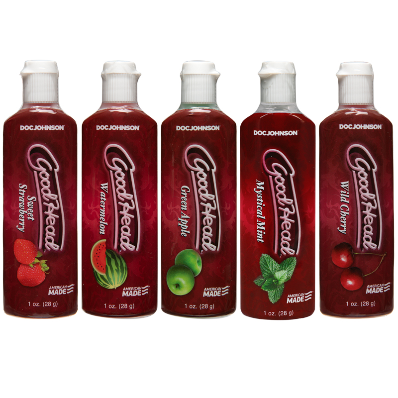 Bộ Gel Tình Yêu 5 Hương Vị GoodHead Gel Bôi Trơn Oral Sex Mỹ
