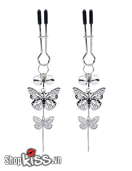 Bộ kẹp vú bướm siêu sexy kích thích nhũ hoa quyến rũ