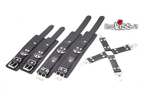 Bộ đồ chơi bạo dâm 10 món cao cấp Kích thích khoái cảm đen