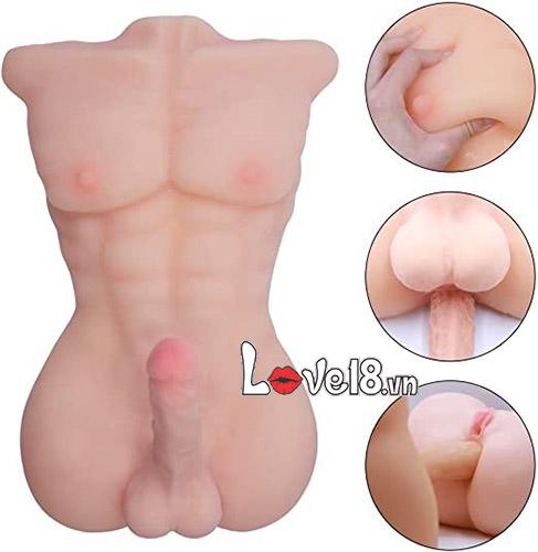 Búp Bê Silicon Bán Thân Nam Siêu Thực Cao Cấp Thỏa Mãn