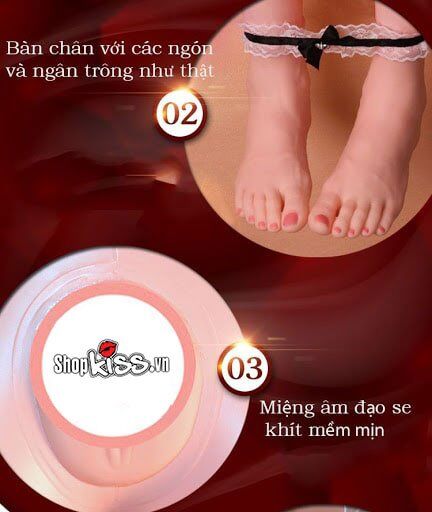 Búp bê tình dục tiếp viên hàng không silicon cao cấp giá rẻ