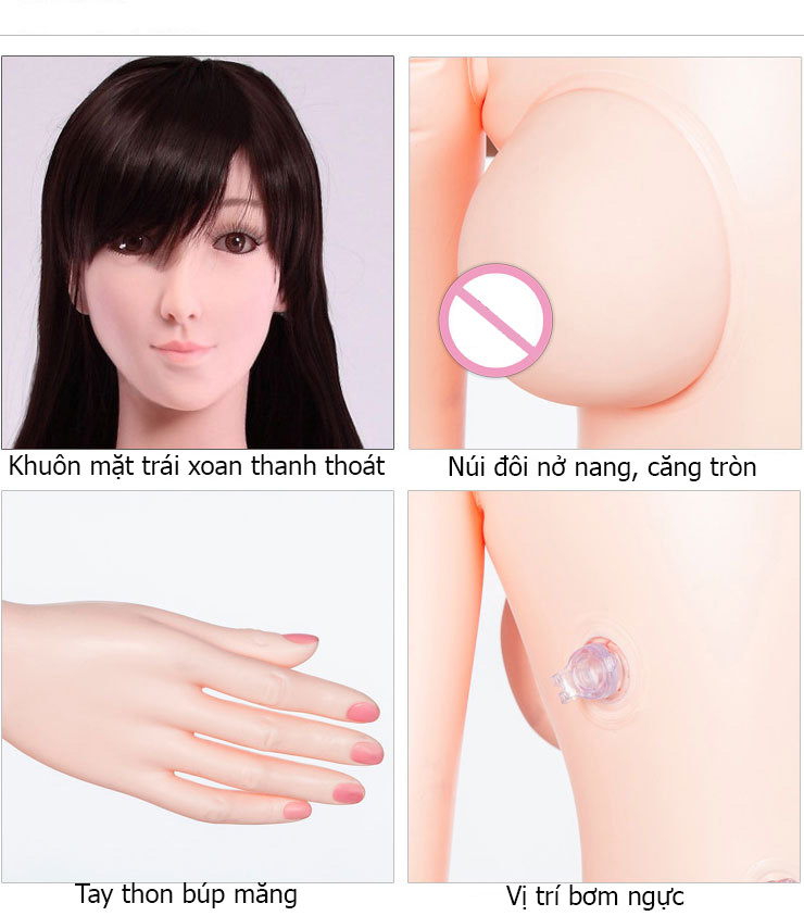 Búp bê tình yêu nữ sinh dễ thương 3 vòng sexy thực tế hấp dẫn nam