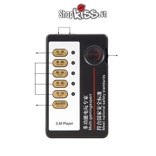 Dụng cụ xung điện kích thích vú sướng tê tăng khoái cảm cực đã