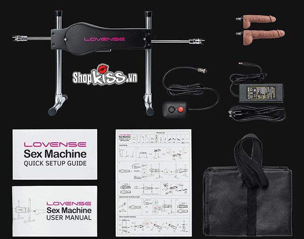 Máy làm tình 2 đầu Lovense Machine mới Kích thích cực khoái nhanh