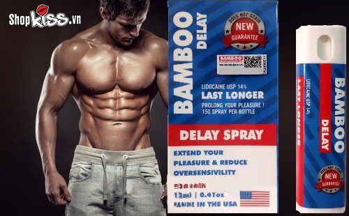 Chai xịt Bamboo Delay Mỹ Kéo Dài Thời Gian Quan Hệ Nam Giới