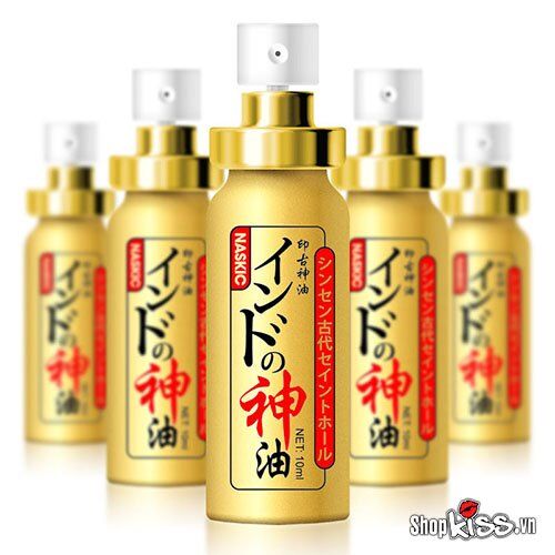 Chai xịt chống xuất tinh sớm Naskic Nhật bản tăng cường sinh lý nam