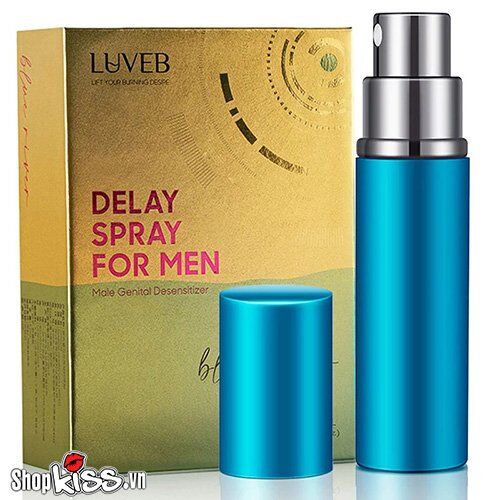 Chai xịt chống xuất tinh sớm Svakom Luveb Blue River kéo dài thời gian