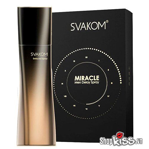 Chai xịt Svakom Miracle Men Delay Spray kéo dài quan hệ an toàn