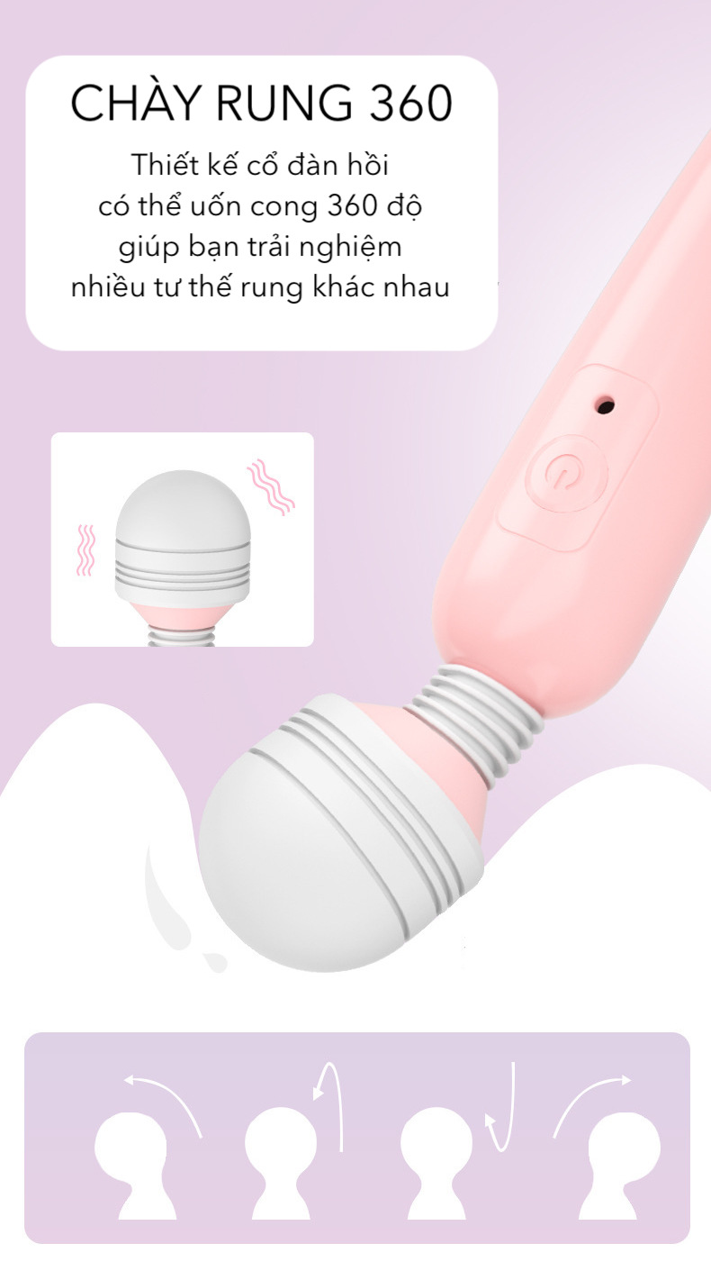 Chày rung tình yêu Lilo không dây siêu mềm mại sạc USB giá tốt Chày rung tình yêu Lilo không dây siêu mềm mại sạc USB giá tốt