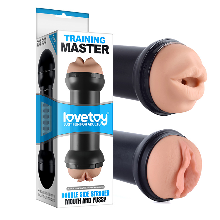Cốc thủ dâm 2 đầu Lovetoys chính hãng chất lượng silicone an toàn