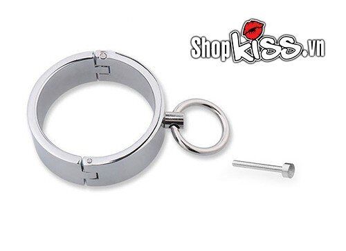Còng tay kim loại BDSM siêu bền khóa tay an toàn kích thích cảm xúc