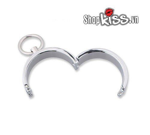 Còng tay kim loại BDSM siêu bền khóa tay an toàn kích thích cảm xúc