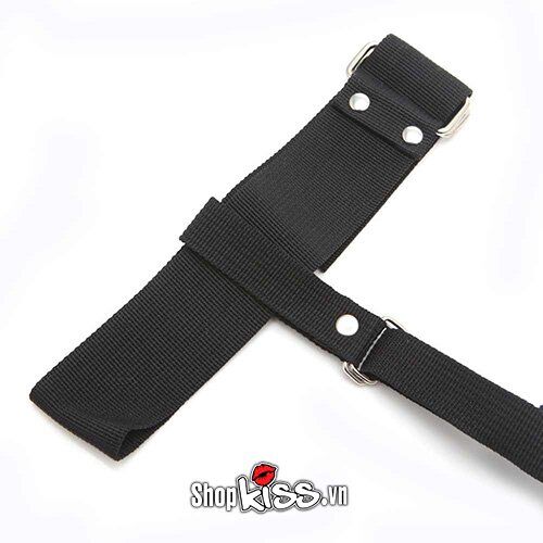 Còng tay cổ bạo dâm da cao cấp Kích thích hưng phấn Quyến rũ