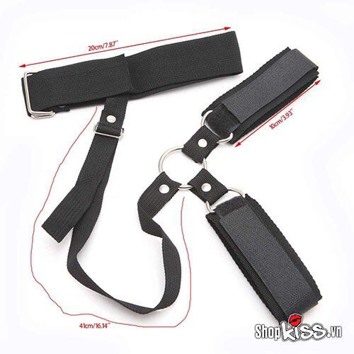 Còng tay cổ bạo dâm da cao cấp Kích thích hưng phấn Quyến rũ